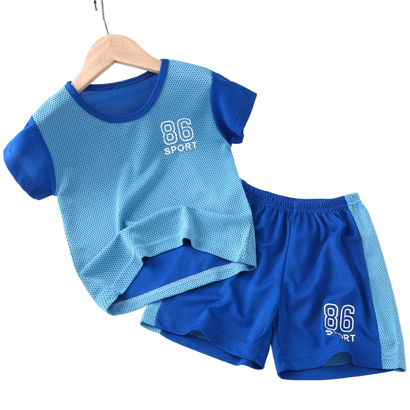 Hot Sale Brand Boys Clothing Children Summer Boys Clothes Cartoon Kids Boy Clothing Set T-shit+Pants Cotton