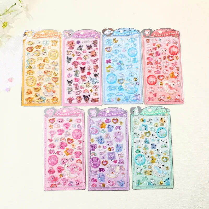 set-di-21-adesivi-sanrio-con-cinnamoroll-pochacco-e-kuromi-decorazioni-carine-per-scrapbooking-diario-e-cancelleria