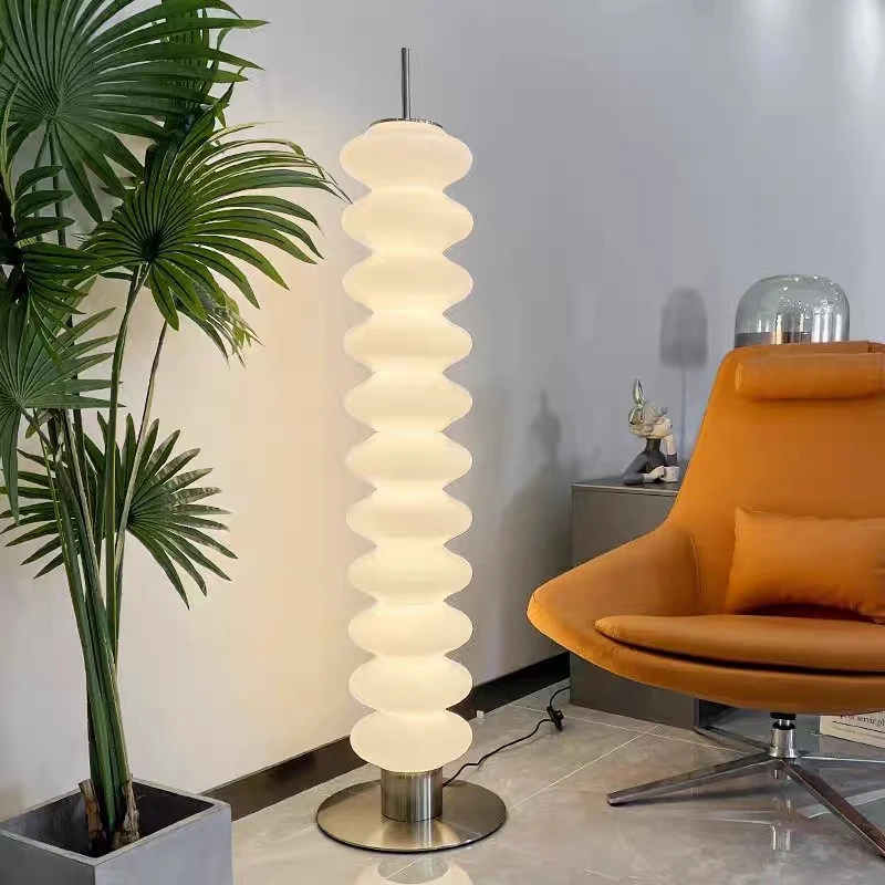 Nordic Style Acrylic Floor Lamps for Girls' Room, Living Room, Bedroom and Corridor Decoration, Eye-friendly LED Ambient Lights
