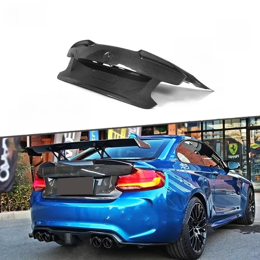 

Brand New For BMW M2 F87 M2C 2016-2020 Wet Carbon Fiber MP Style Rear Boot Cover Trunk Lid Replacement