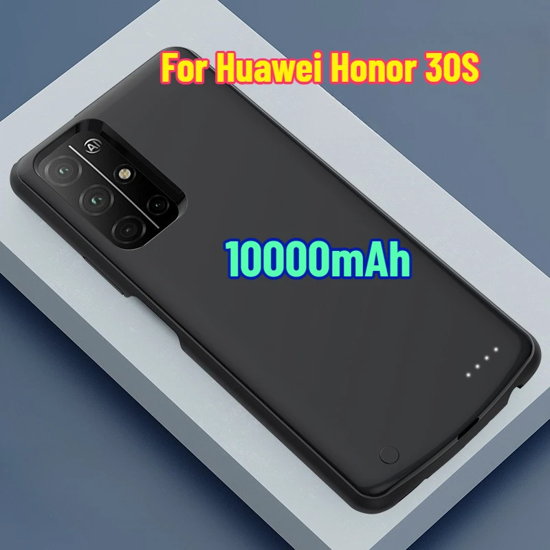 

For Huawei Honor 30S Portable Back Clip Power Bank Battery Phone Case Wireless Power Supply with Long Battery Life