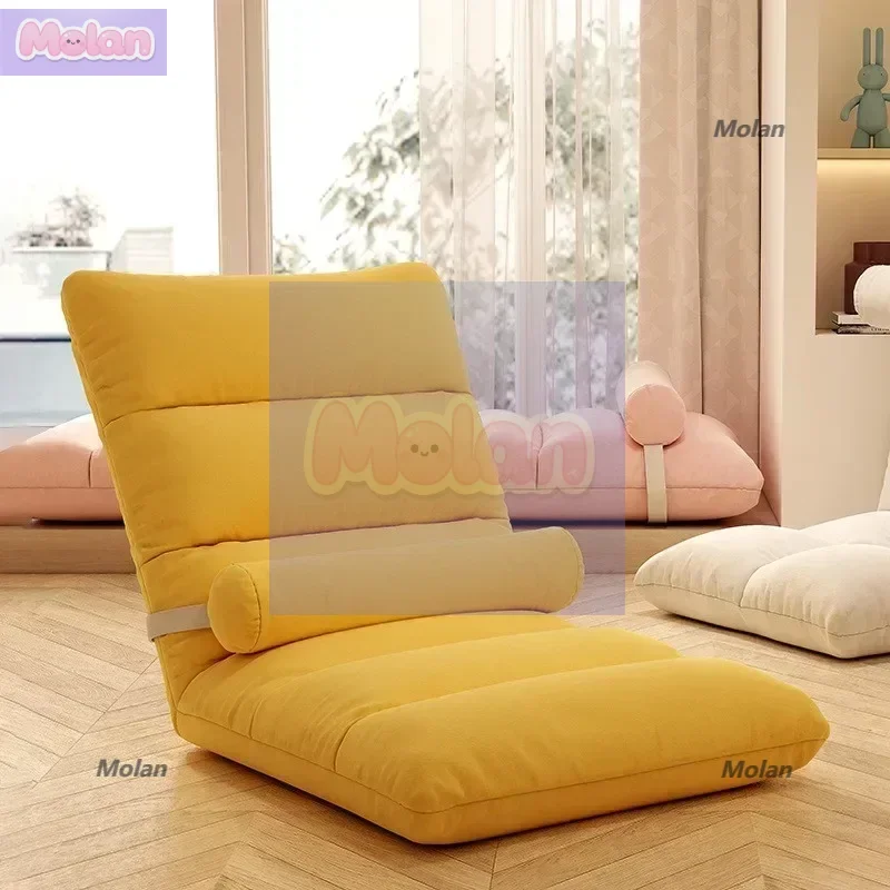

Lazy person sofa net red tatami seat can lie and sleep window cushion dormitory bedroom folding bed on the backrest chair
