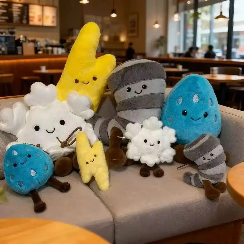 وسائد نوم معانقة وسائد دمية قطيفة على شكل ندفة الثلج أو ندفة الثلج قلادة البرق هدية عيد الميلاد والكريسماس #1