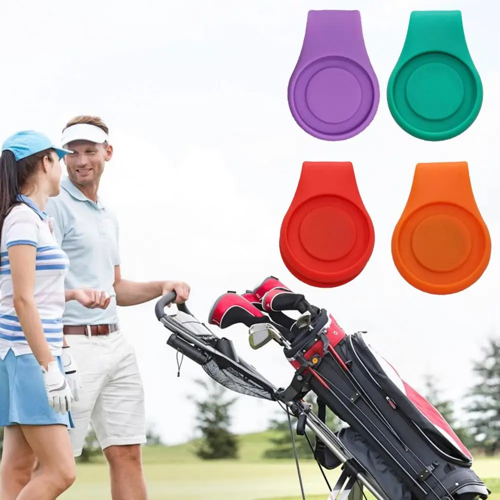 Golf Hat Clip Flavorless Magnetic Silicone Premium Magnet Golf Marker For Position Calibrating Compacted Golf Hat Holder