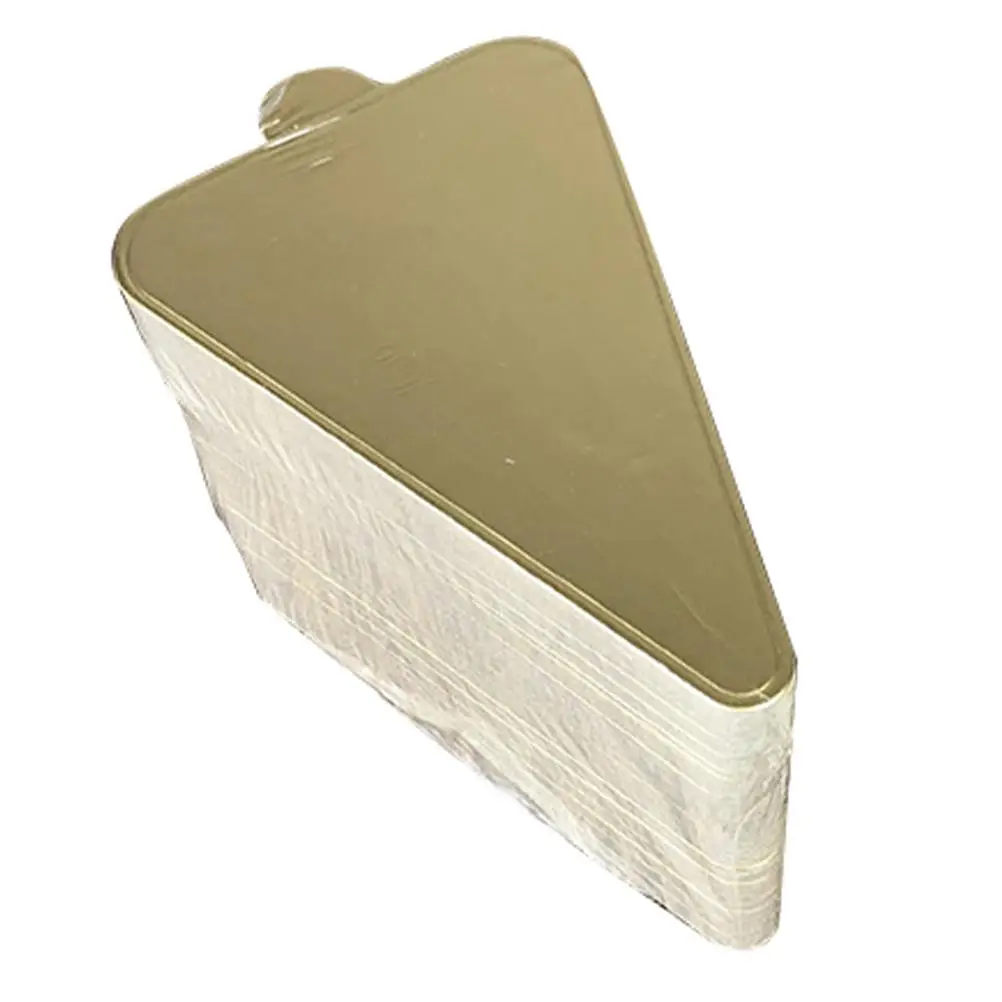 

100 Pcs Cake Base Pads Triangle Mousse Board Paper Baking Supplies Dessert Serving Tray Strong Ideal Events Cakes