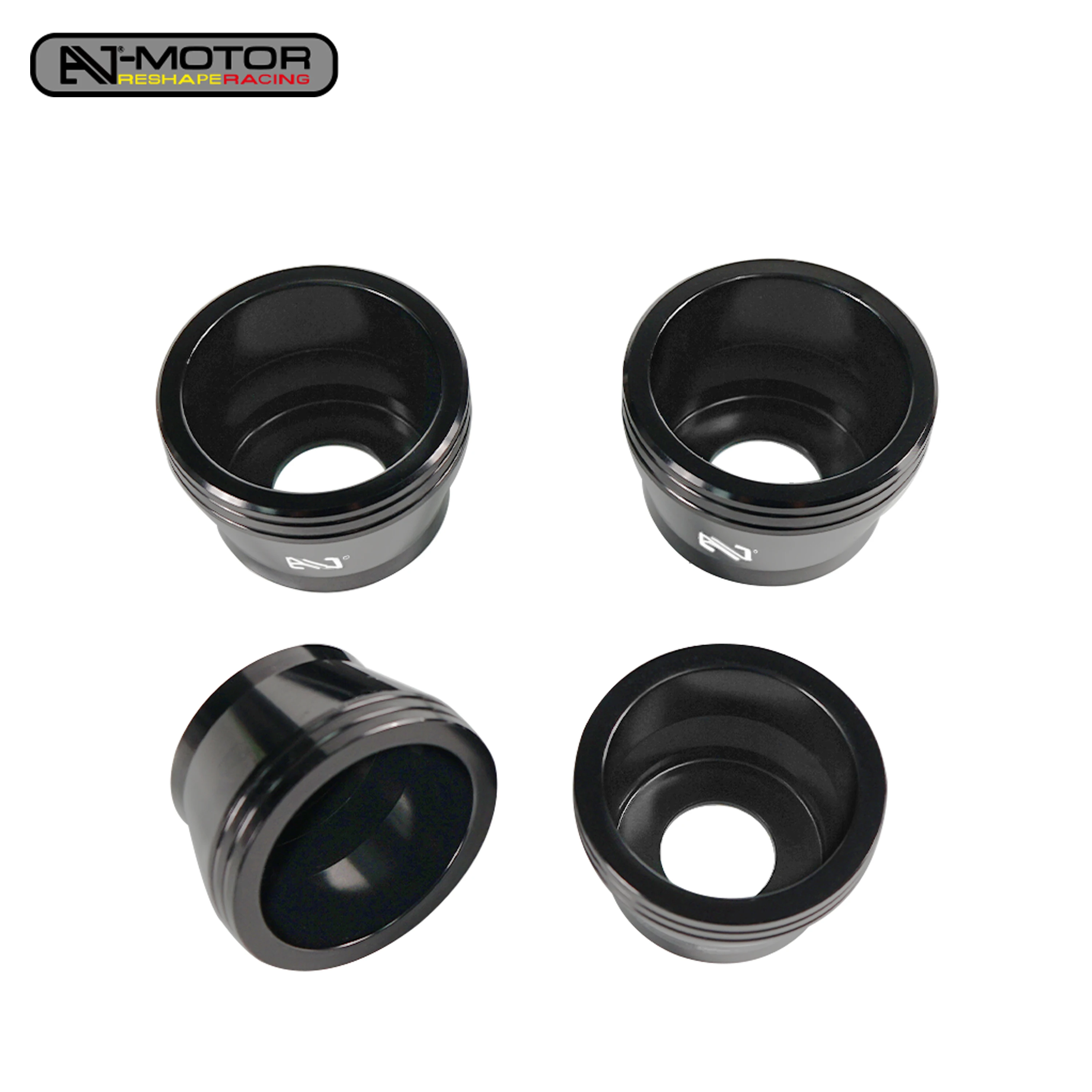 AJ-MOTOR مزلقات المحور الأمامي والخلفي للدراجة النارية لـ Kawasaki Ninja 400 Ninja 500 Z400 Z500