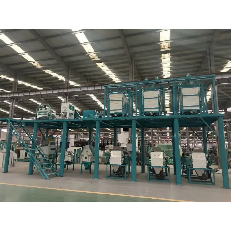 Automatic Maize Flour Mill 5 to 10 Tons Per Day Corn Grinding Machine for Food Factory and Grain Processing Business
