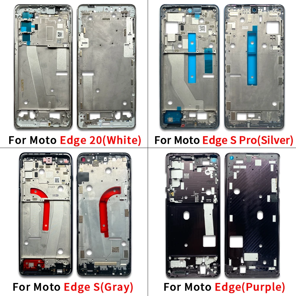 Front Housing Bezel Frame Housing For Moto Edge 20 Lite Pro S S30