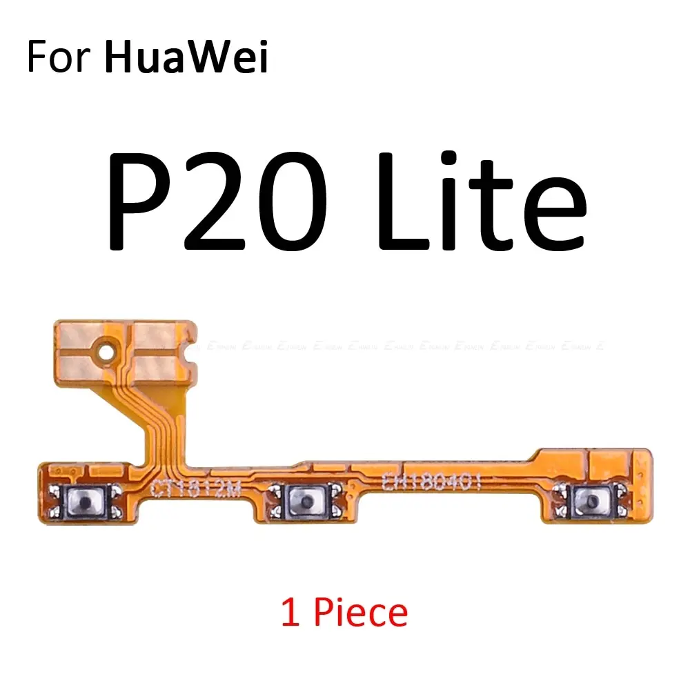 Switch Power ON OFF Button Flex Cable Ribbon For HuaWei P30 P20 Pro P10 P9 Plus Mini P8 Lite 2017 Mute Silence Volume Key