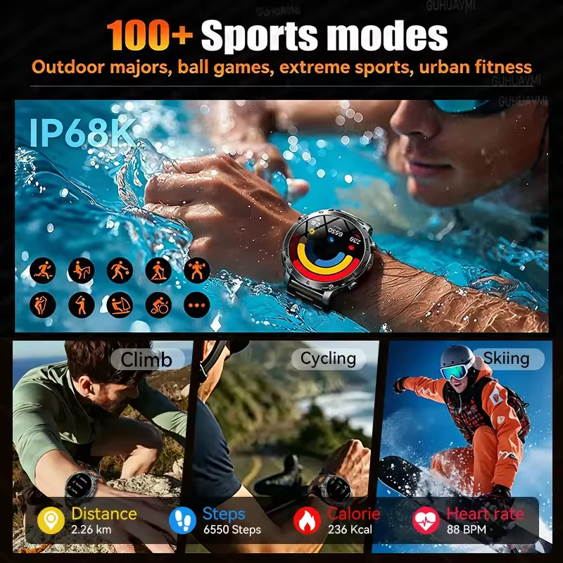 2026 Neue 1400mAh Batterie Sma – Smartwatch Running Watches For Men Bewertung und Preis