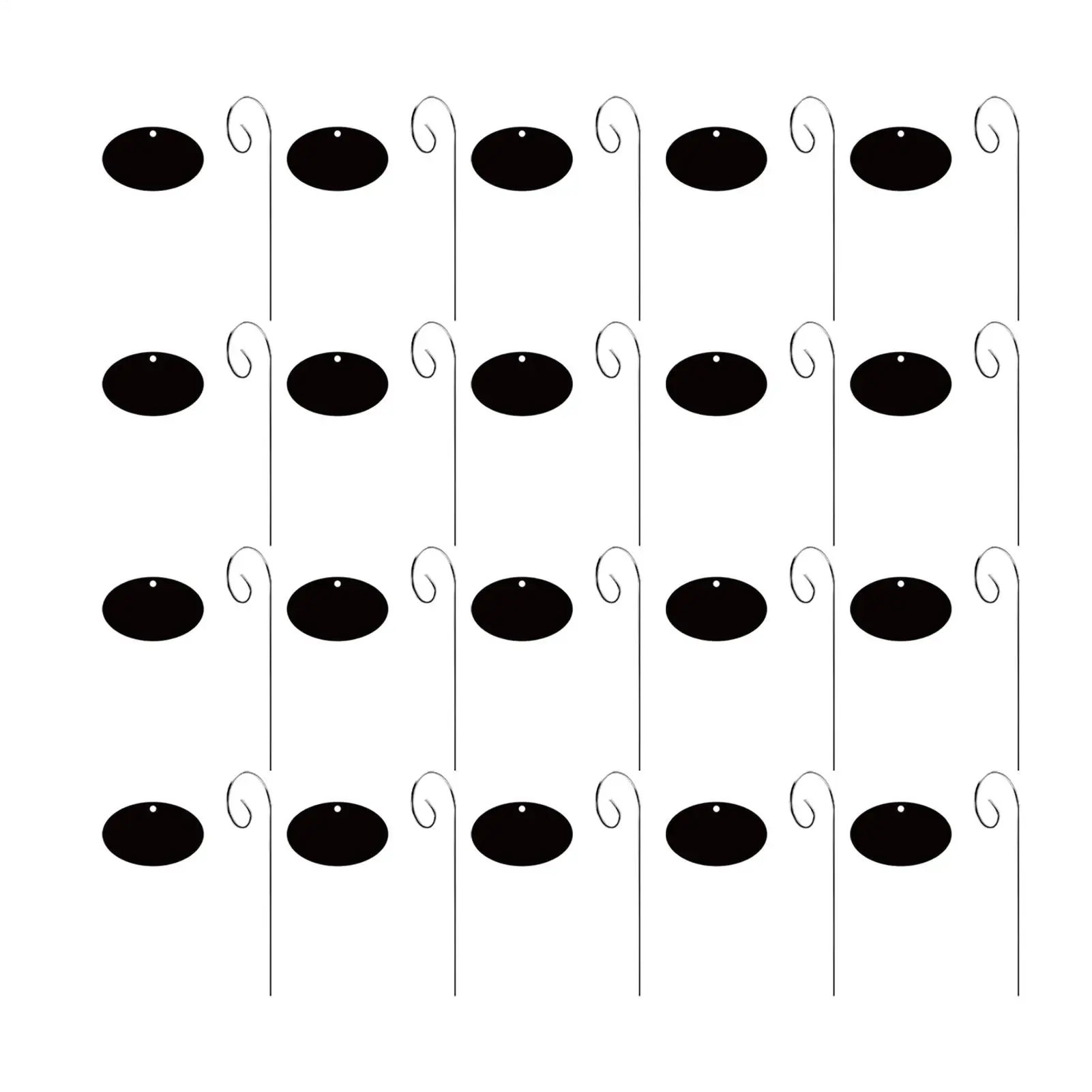 Plant Labels 20-Piece Aesthetic Writable Identification Markers Seedling Plants Garden Tags For Balcony Vegetable Plots Flower