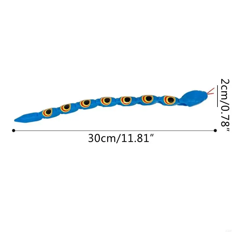 J2HF – Figurine serpent modèle 12 pouces, faux fournitures fête, jouet farces pour enfants, accessoires pratiques,