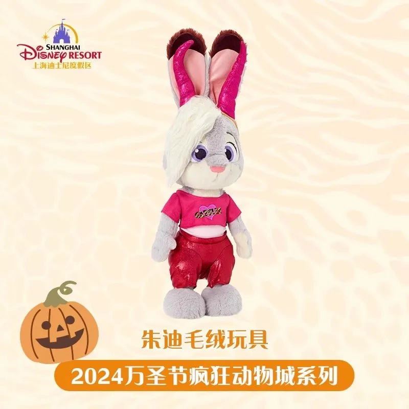 Neuer Original 2024 Halloween Zootopia Nick und Judy Kostümpuppenanhänger