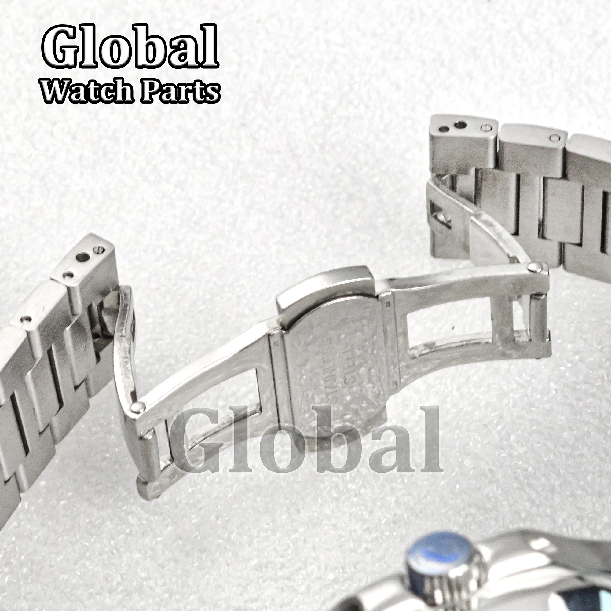 Для Nautilus 41 мм корпус часов браслет из нержавеющей стали 10ATM водонепроницаемый стеклянный нижний детали часов подходят для механизма NH35/NH36