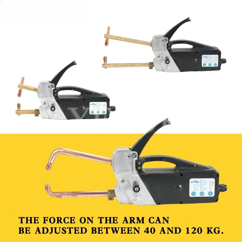 Resistance Spot Welding Machine 220V Welding Thickness 2.0+2.0mm Steel Plate Sheet Metal CE Portable Spot Welder