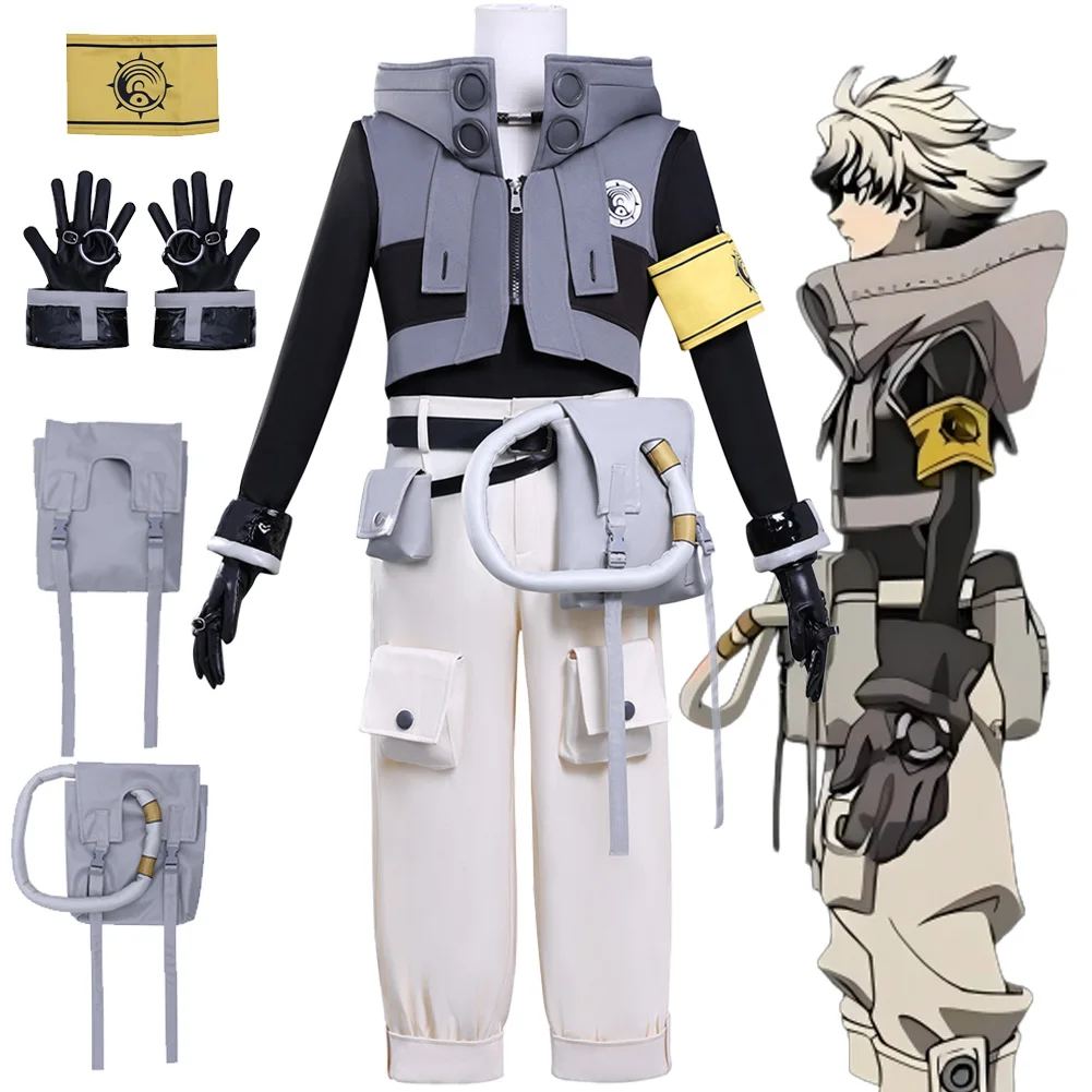 

Нарядное платье Gachiakuta Rudo, косплей для мужчин, одежда, боевой костюм, аниме-костюм для взрослых, мужская ролевая игра, фантазия, праздничная одежда