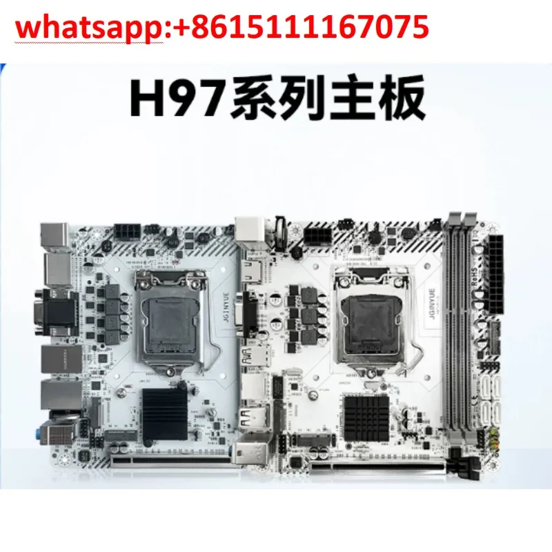 B85 H97 Mini ITX Motherboard CPU Kit, LGA1150 Pin Mainboard Set Fit For I3‑4130 4590 Desktop PC Assembly Equipment
