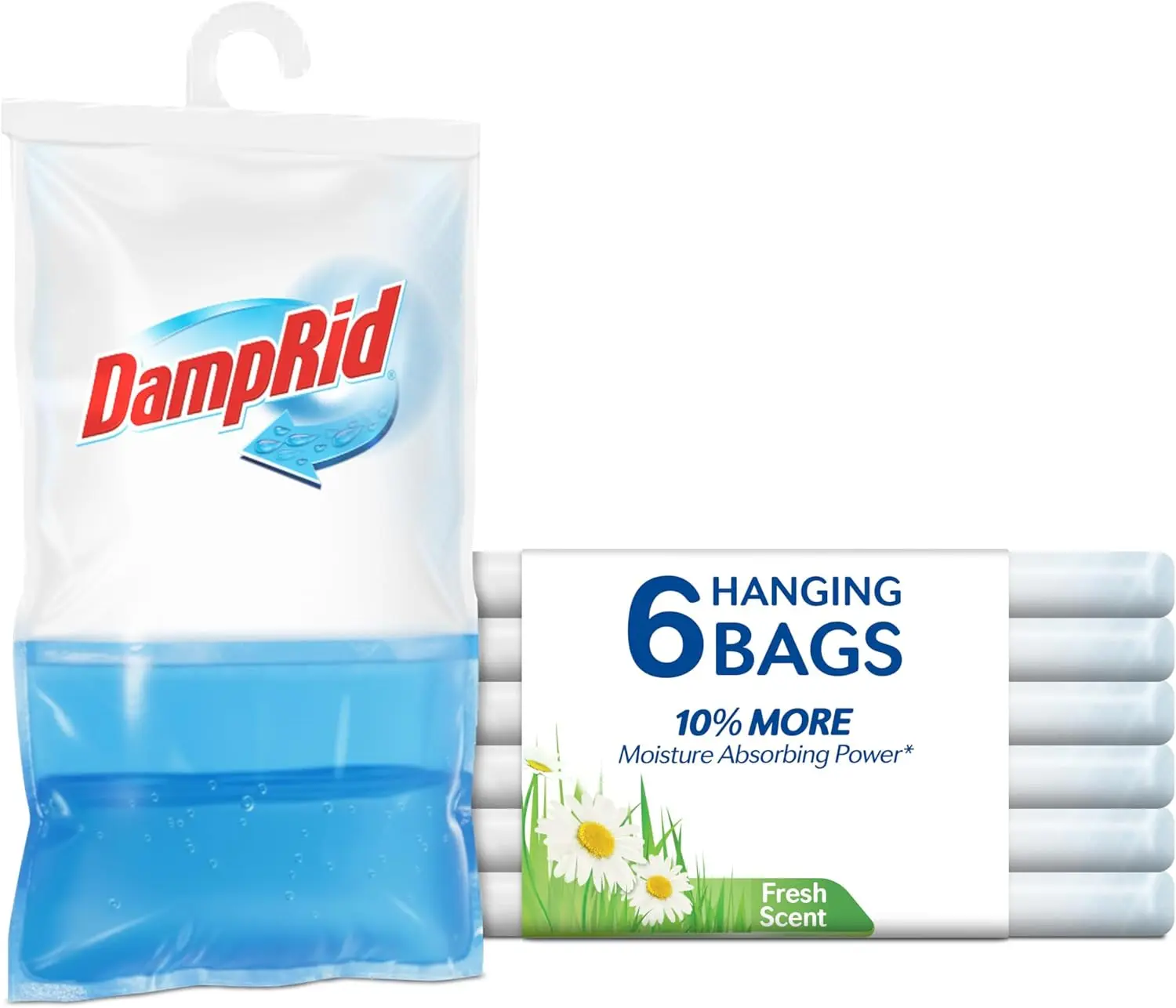 

Освежитель воздуха с ароматом свежести, 15,4 унции, 6 штук в упаковке - устраняет запахи плесени для более свежего и чистого воздуха, идеальное средство для поглощения влаги.