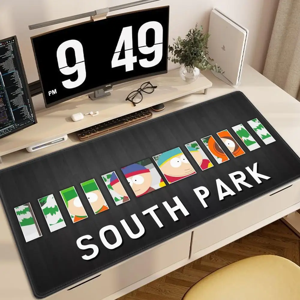 Funny-South-Park-Cute Mousepad Mouse Mat Desk Mat With Pad Gaming Accessories Prime Gaming XXL Keyboard Pad Padding Mat
