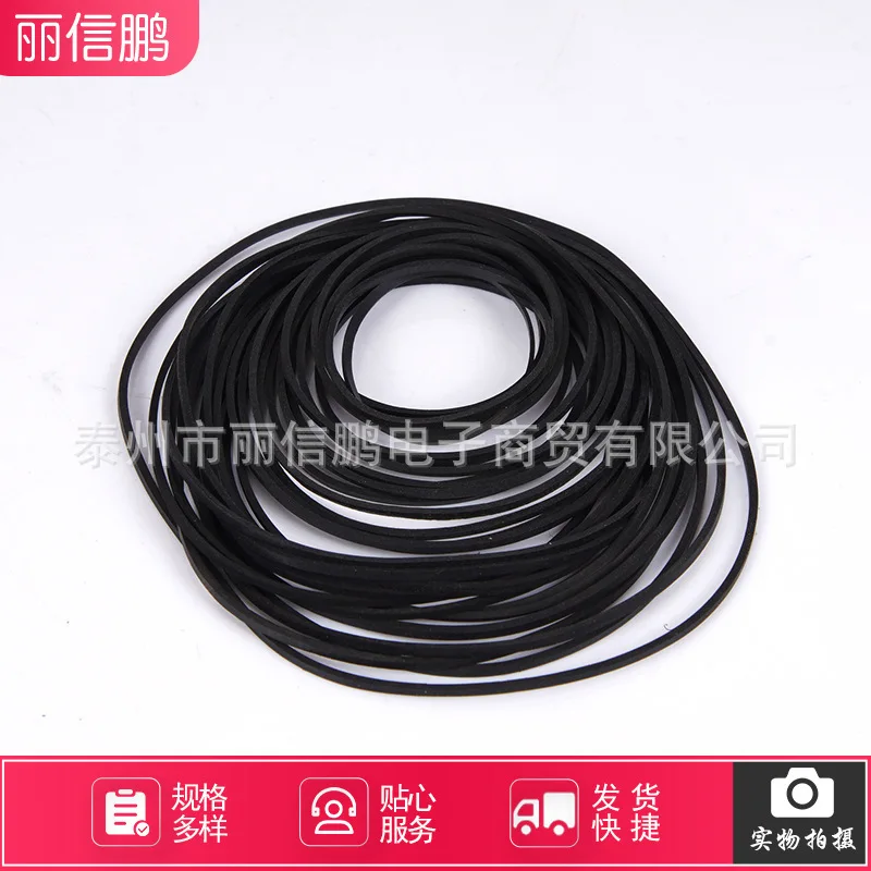 

60Pcs Recorder Rubber Belts Mixed Sizes 40-100mm Replacement Belts for Cassette Players Tape Recorder Repair Maintenance Kit
