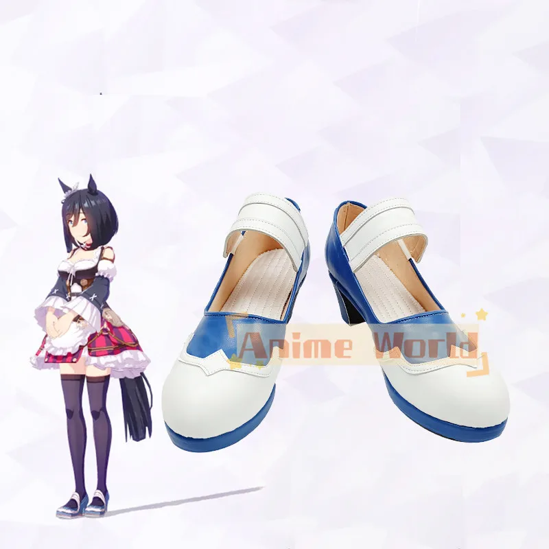 

Anime Game Umamusume Pretty Derby Eishin Flash Cosplay Shoes Boots Adult Children Halloween Party Costume Accessories Props