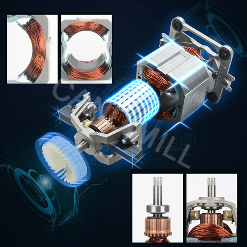 خلاط الثلج التجاري صانع عصير صامت غطاء الضوضاء مع غطاء خاص الجليد المسوي كسارة الجليد لمتجر الشاي الحليب