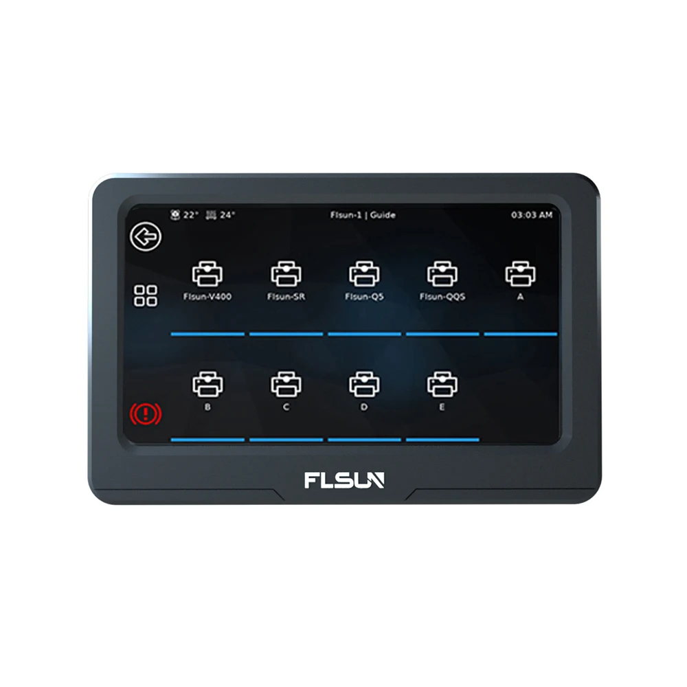 Imagem -02 - Flsun-velocidadeer Pad para Impressora 3d V400 Ender Atualização Alta Velocidade Impressão Klipper Firmware Smart Pad Touch Control Peças 3d