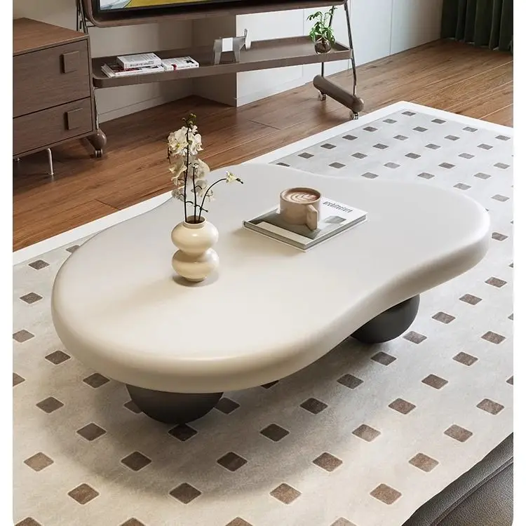 Coffee table household living room small apartment special-shaped table tea table