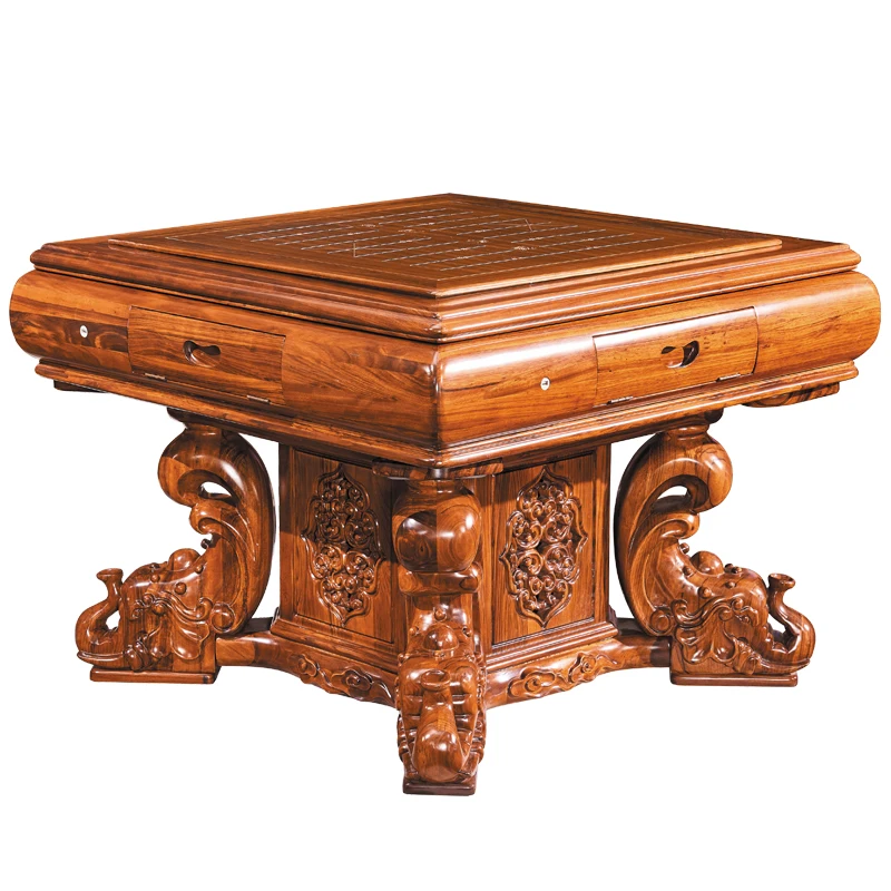 

Роскошный автоматический стол для Маджонга высококлассный черный автоматический стол для Маджонга