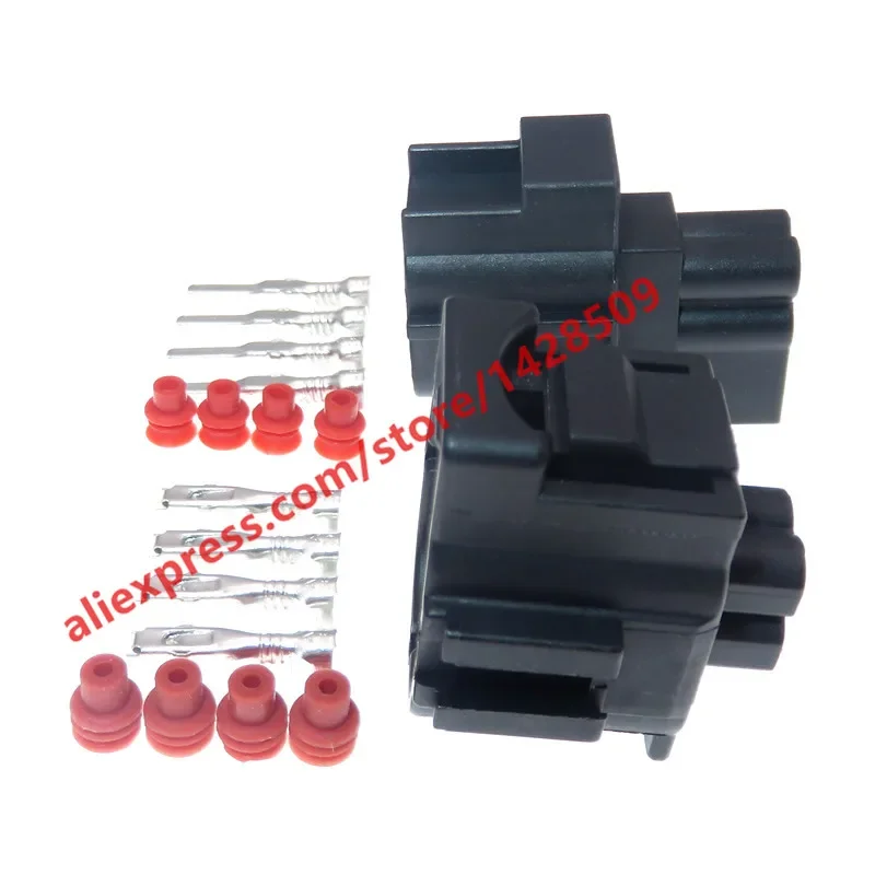 1 Pcs 4 Pin Wiring Harness Sealed Socket 1.8 Series 184248-1 Automobile Waterproof Wire Connector