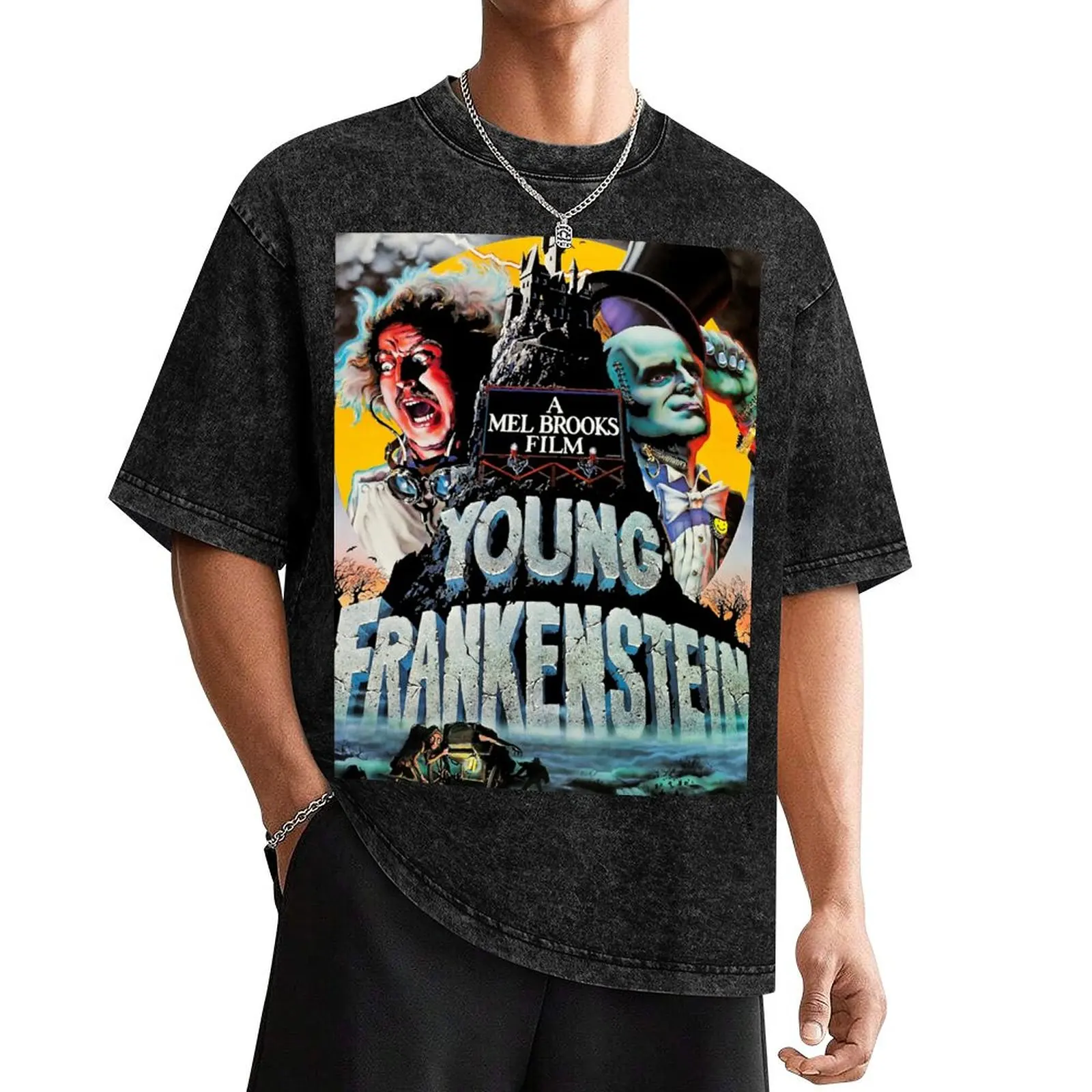 

Young Frankenstein (1974) - Original Artwork Classic T-Shirt summer top cotton graphic tees plus size men clothing