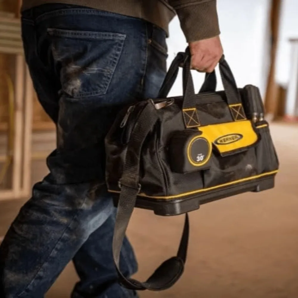 

1680D Сумка для инструментов Утолщенная многофункциональная сумка для хранения инструментов для электрика Органайзер для инструментов Износостойкая упаковка для инструментов