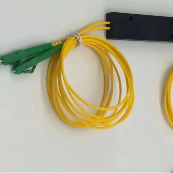 optical FBT splitter LC/APC Abs box dual window 30/70 90/10 80/20 ratio optical fused coupler for 1310/1550nm free shipping 8pcs