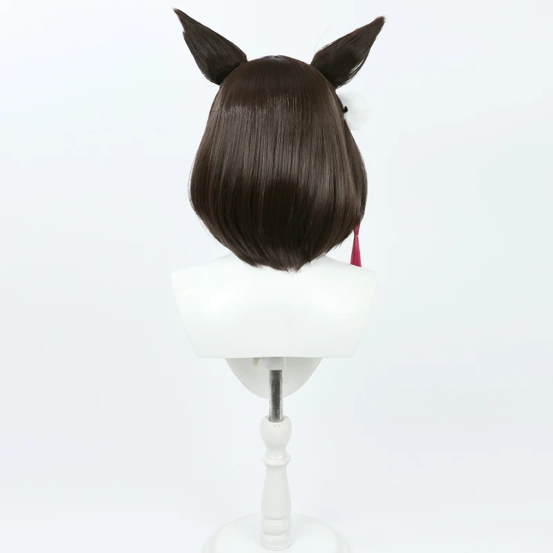 Anime Game Blue Archive Kuda Izuna Cosplay Wig Roleplay Party Costume Prop Synthetic Hair Heat Resistant Fiber