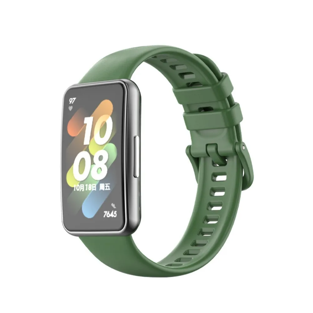 Силиконовый ремешок для часов Huawei Band 7, сменный пластиковый адаптер для браслета, аксессуары для смарт-часов