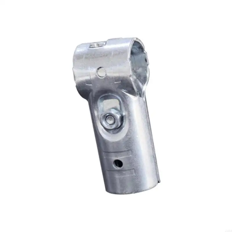  T Pipe Connectors Tees Clamps Carbon Steel Round Tube Coupling Clamp Clothes Display Rack Rod Support Holder Fixed Clamp