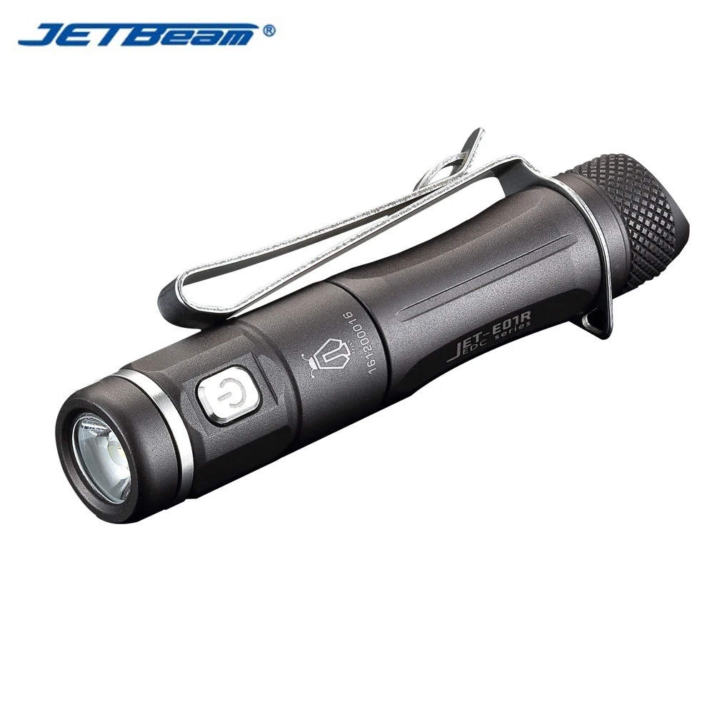 JETbeam E01R 138Lumens Mini LED Flashlight CREE XP-G2 LED Power By 1*AAA Battery Portable Trcoh Light For Outdoor Lighting