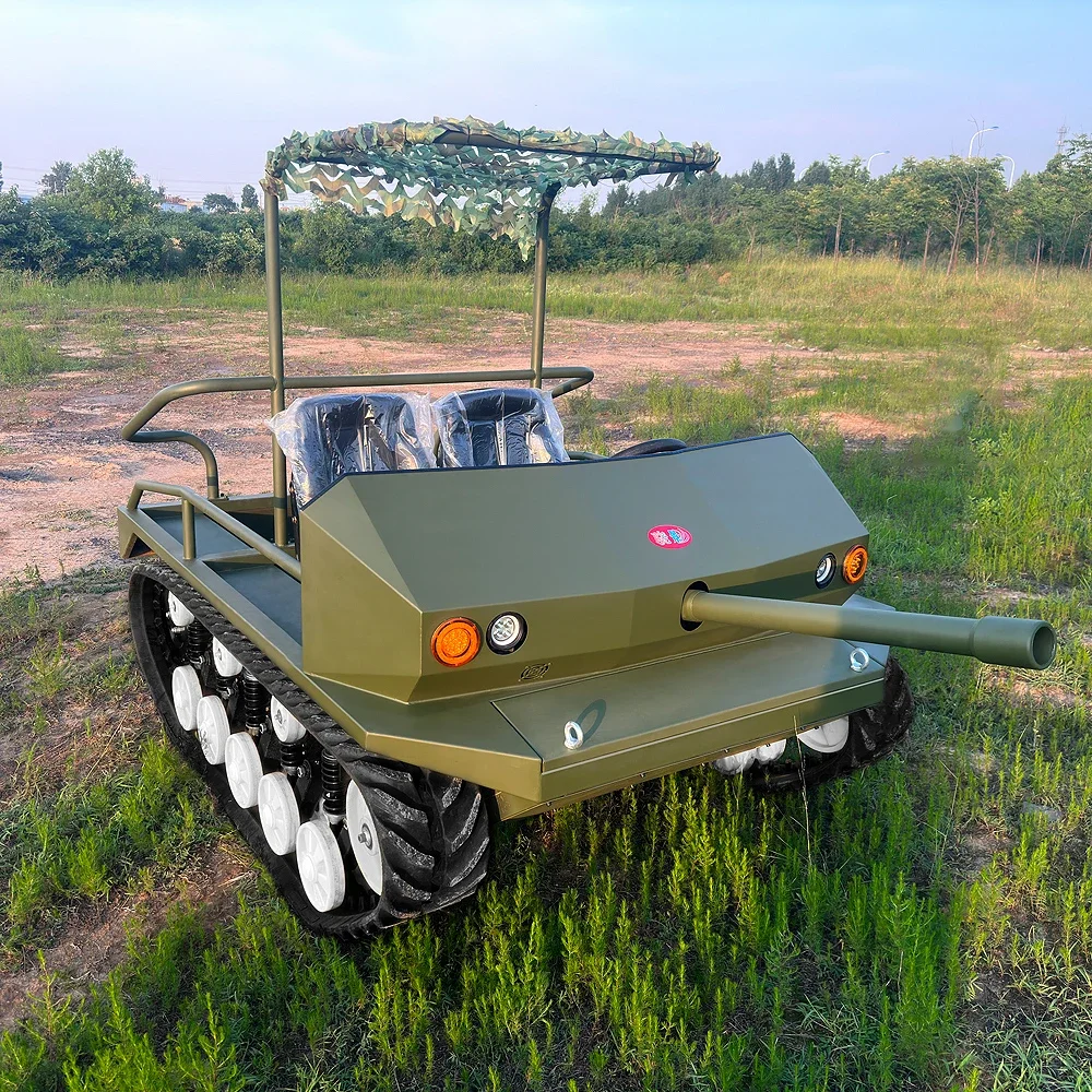 Tracked robot intelligence Pleasure tank chassis Amphibious vehicles