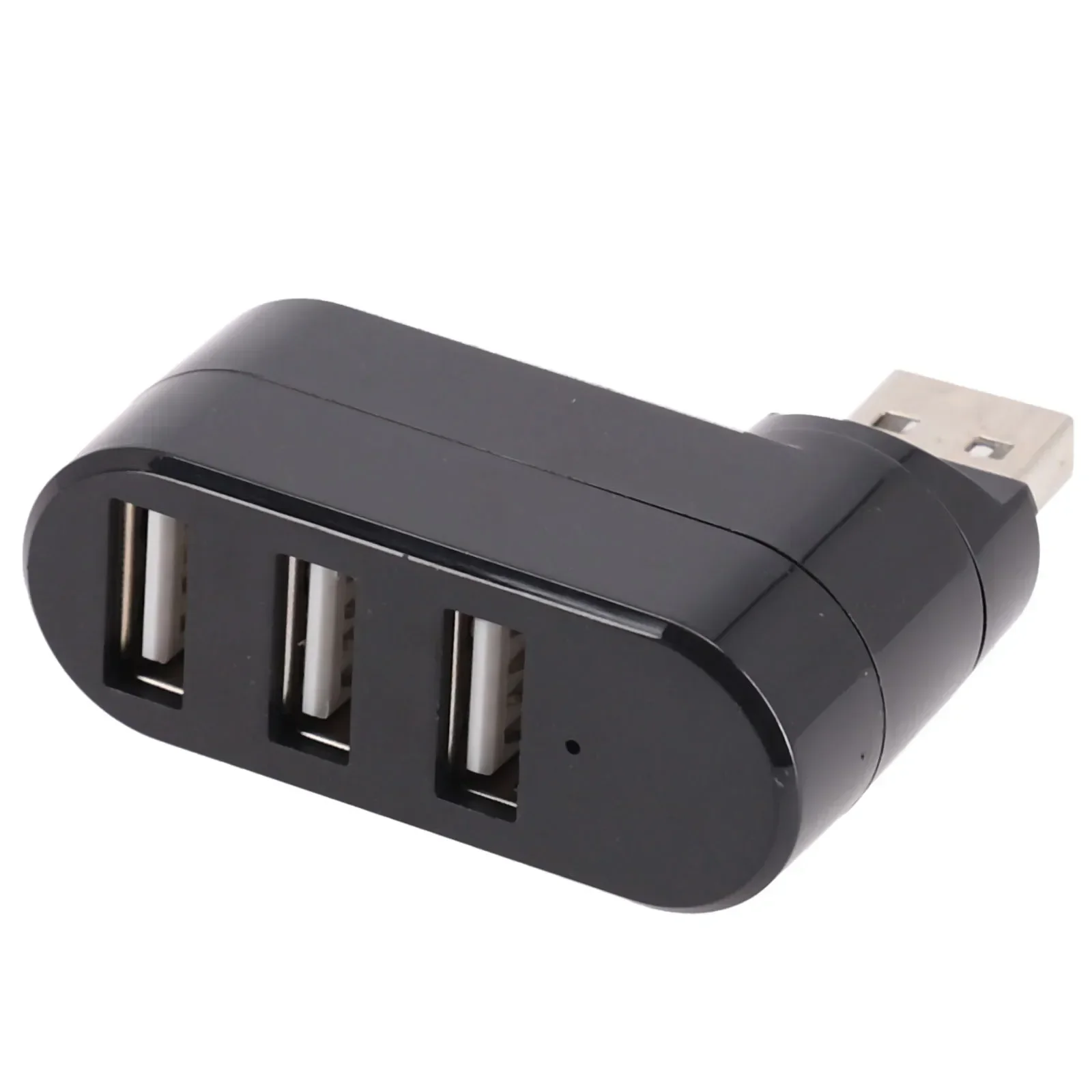 3 Port USB 2.0 Rotating Splitter Adapter Hub High Speed Rotate Splitter Adapter PC Laptop Notebook Accessories