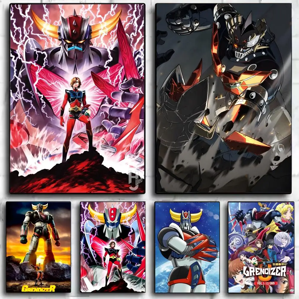 classic mecha anime G-Grendizer Poster Wall Art Print Decorative Mural Home Decor Gift Unframed
