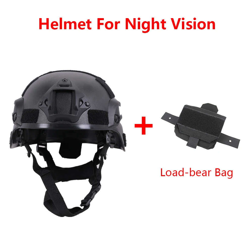 Outdoor Tactical Helmet Accessories Head Strap Mount Bracket Load-Bear Bag Use For Helmet Mounted Night Vision  NVG10/G1/PVS14