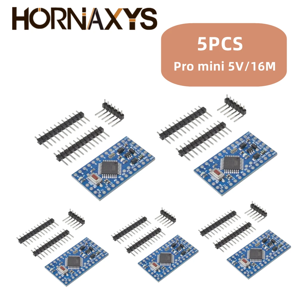 1-10PCS Pro Mini 328 Mini ATMEGA328P ATMEGA328 Module 5V 16MHz Development Board 3.3V 8MHz Electronic Building Block for Arduino