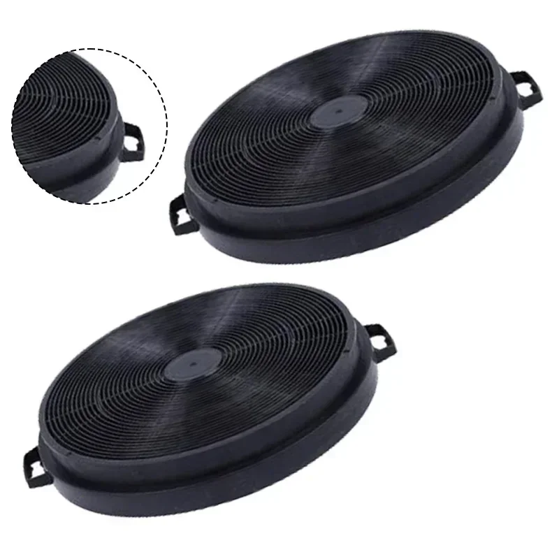 

205*30mm 2PCS Kitchen Range Hood Activated Carbon Filter Accessories Filter Easy Installation Range Hood Parts
