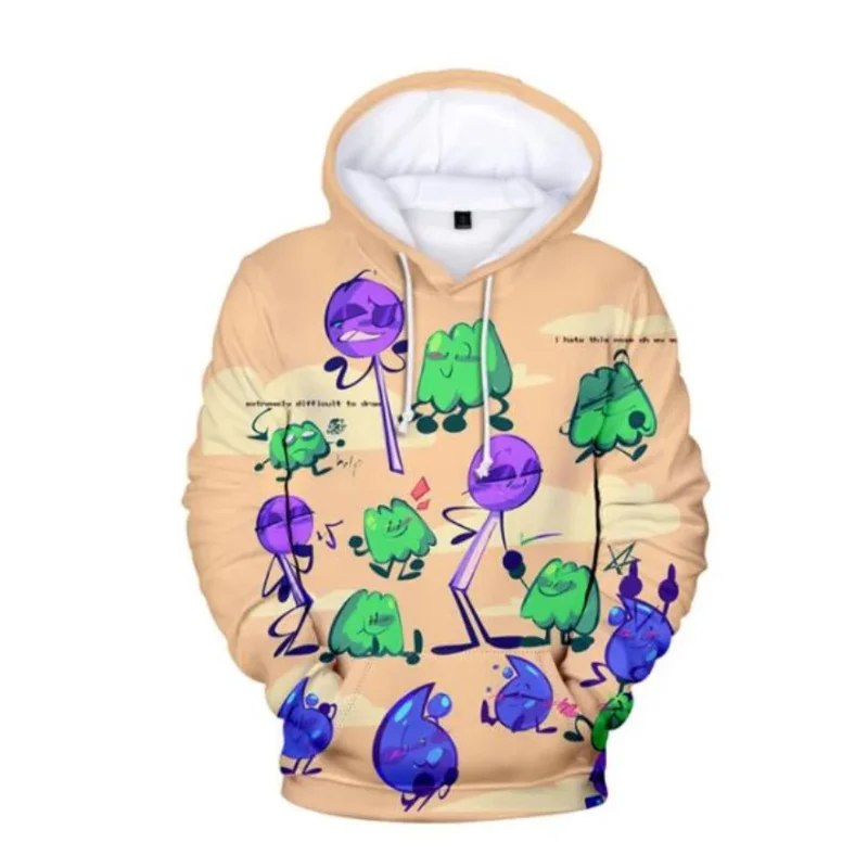 

ss13Jacknjellify Battle for Dream Island 3D принт женская/мужская толстовка с капюшоном уличная одежда пуловер в стиле хип-хоп куртка с капюшоном верхняя одежда