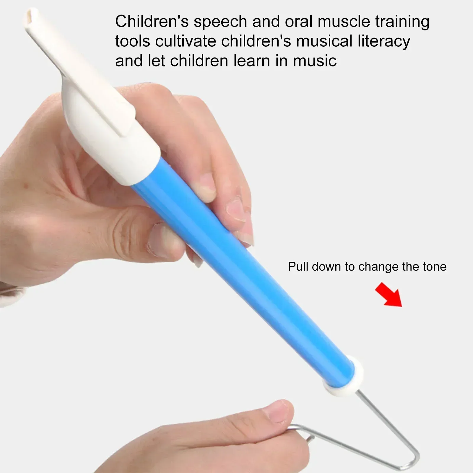 キッズスライドホイッスル スチールスライドロッド付き 楽器のおもちゃ 子供用 フルートを吹く 親子ゲーム 楽しいギフトに最適