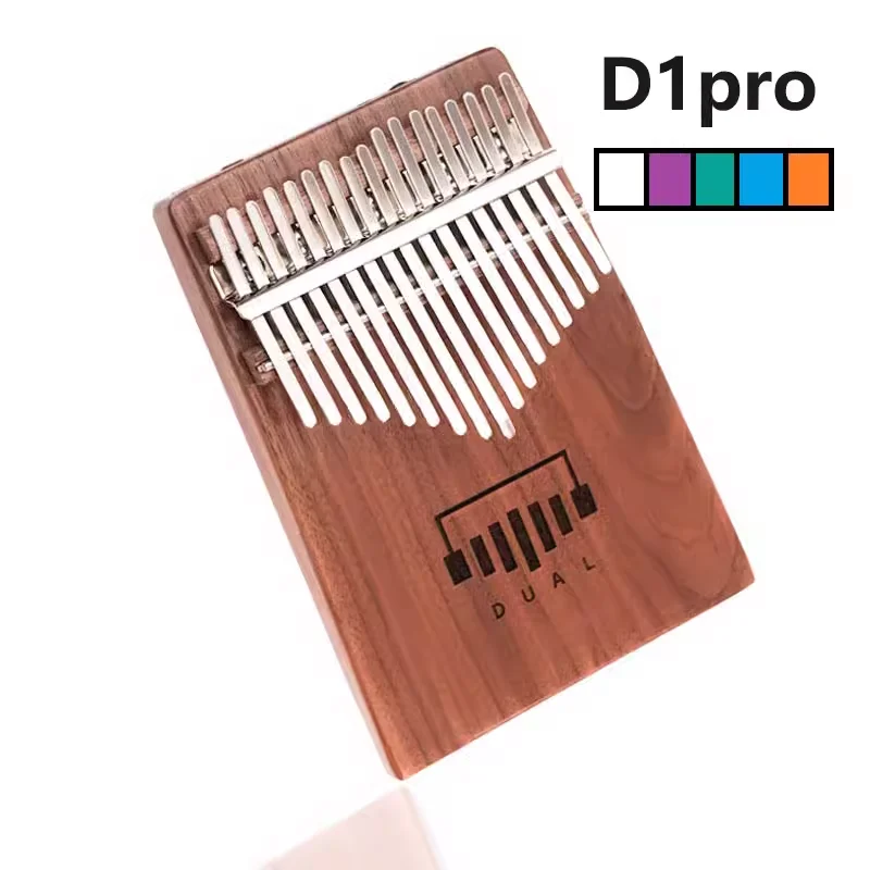 デュアルkalimba d1/d2pro,april yang/kalimbaバッグ/シート,無料の