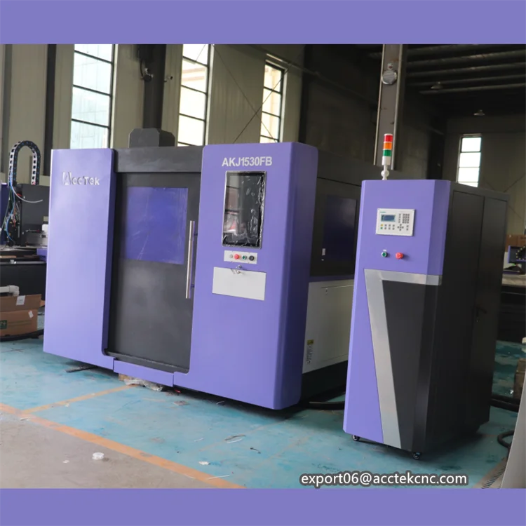 CNC Fiber Laser Cutter 6000w 12000w Metal Carbon Steel Brass Enclosed Laser Iron Sheet Cutting Machines