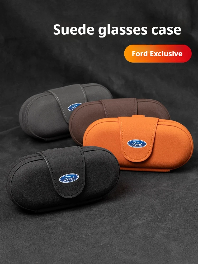 

Car Visor Sunglasses case Glasses case Glasses Storage case For Ford Mondeo Focus Raptor Edge Kuga Explorer Ranger Fiesta Fusion