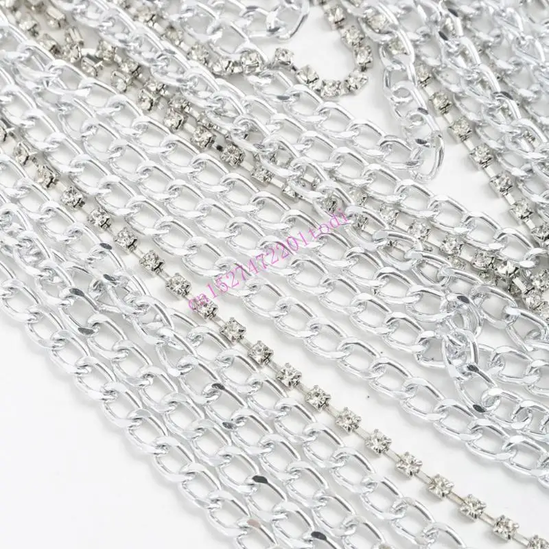 

Элегантные украшения для тела с регулируемой поясной цепочкой Ювелирные изделия для тела Текстура сплава M76B