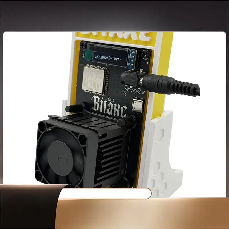 

X64A-Bitaxe 601 Gamma 1.2TH/S BTC Solo Miner BM1370 Asic 18-22W From Antminer S21 Pro Upgrade BTC Crypto Miner US PLUG